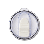 20oz Stainless Steel Travel Mug - Cream Shimmer - Image 3