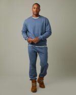 Tims Unisex Crewneck - Denim Heather - Image 5